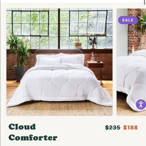 NWOT Buffy king Cloud Comforter